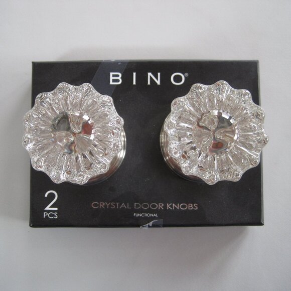 BRAND NEW: BINO Crystal Door Knobs Functional - Picture 2 of 4